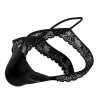 CandyMan Jockstrap Dentelle Qetesh Noir